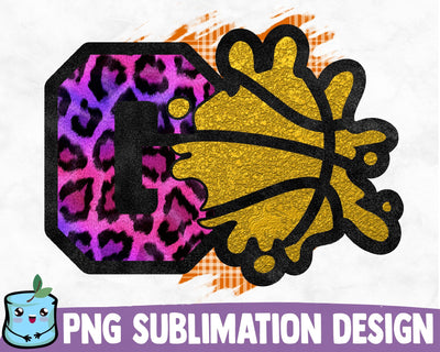 Go Basketball Sublimation Design Sublimation MintyMarshmallows 