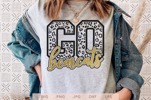 Go Bearcats Leopard SVG DXF JPG PNG EPS SVG Nanda Bayu 