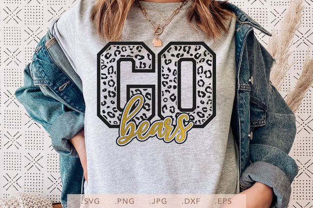 Go Bears Leopard SVG DXF JPG PNG EPS SVG Nanda Bayu 