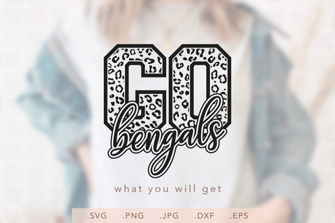Go Bengals Leopard SVG DXF JPG PNG EPS SVG Nanda Bayu 