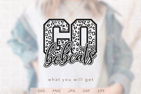 Go Bobcats Leopard SVG DXF JPG EPS PNG SVG Nanda Bayu 