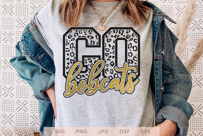 Go Bobcats Leopard SVG DXF JPG EPS PNG SVG Nanda Bayu 