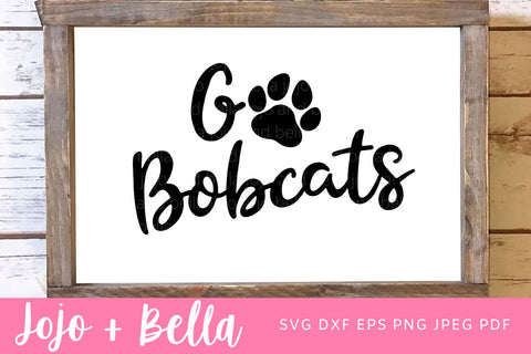 Go Bobcats Svg, Go Football Svg, Bobcats Svg, Football Mom Shirt, Bobcats Football svg, Montana State Bobcats Svg, bobcats basketball svg. SVG Jojo&Bella 
