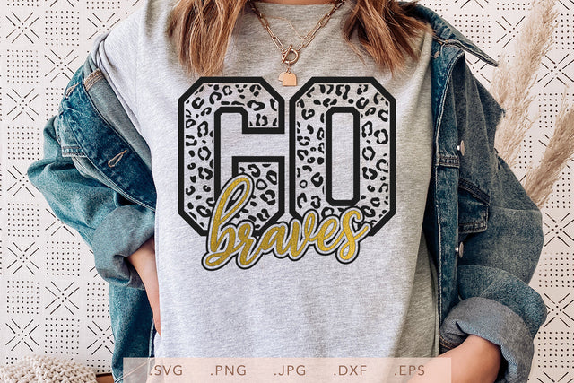 Go Braves Leopard SVG DXF JPG EPS PNG SVG Nanda Bayu 