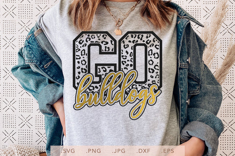 Go Bulldogs Leopard SVG DXF JPG PNG EPS SVG Nanda Bayu 