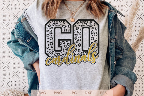 Go Cardinals Leopard SVG DXF JPG PNG EPS SVG Nanda Bayu 