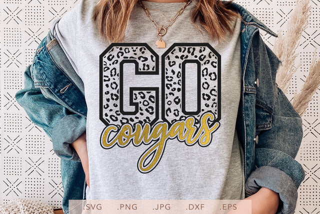 Go Cougars Leopard SVG DXF JPG PNG EPS SVG Nanda Bayu 