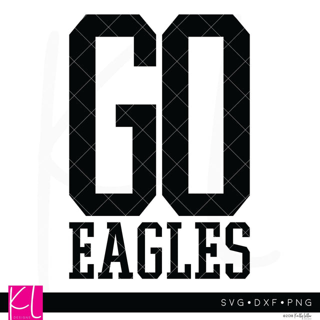 Go Eagles SVG Kelly Lollar Designs 