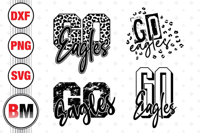 Go Eagles SVG, PNG, DXF Files SVG BMDesign 