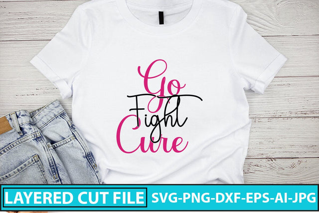 Go Fight Cure SVG Cut File SVG Syaman 