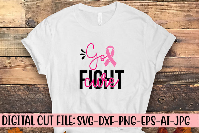 Go Fight Cure SVG Cut File SVG Syaman 
