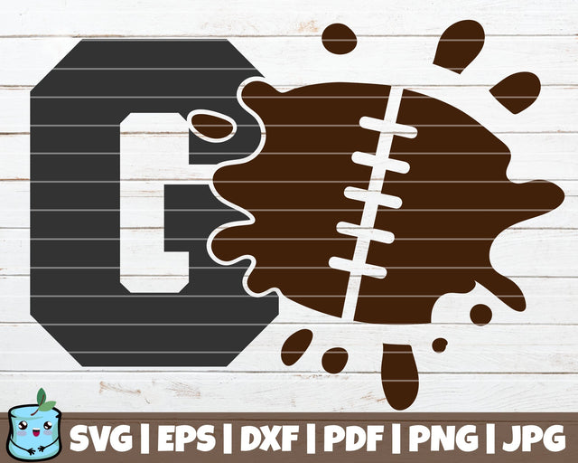 Go Football SVG MintyMarshmallows 