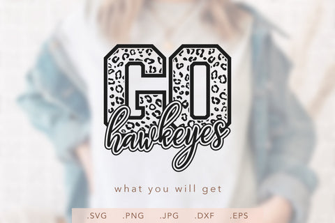 Go Hawkeyes Leopard SVG DXF JPG PNG EPS SVG Nanda Bayu 