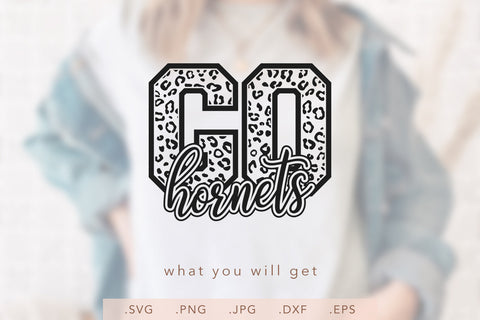 Go Hornets Leopard SVG DXF JPG PNG EPS SVG Nanda Bayu 