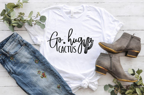 Go hug a cactus SVG SVG Regulrcrative 