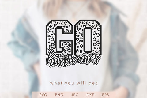 Go Hurricanes Leopard SVG DXF JPG PNG EPS SVG Nanda Bayu 