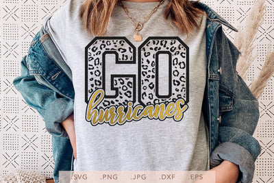 Go Hurricanes Leopard SVG DXF JPG PNG EPS SVG Nanda Bayu 