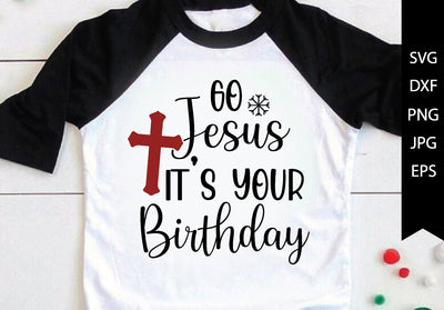 go Jesus it's your birthday SVG md faruk hossain 