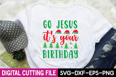 Go jesus it's your birthday SVG SVG BB Type Studios 