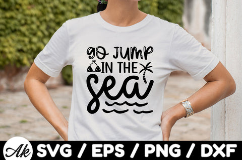 Go-jump in the sea svg SVG akazaddesign 