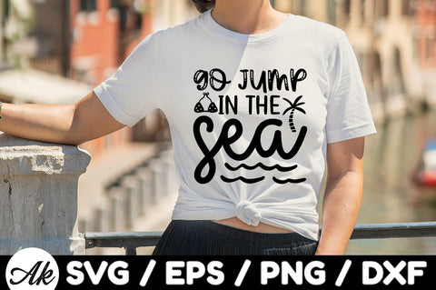 Go-jump in the sea svg SVG akazaddesign 