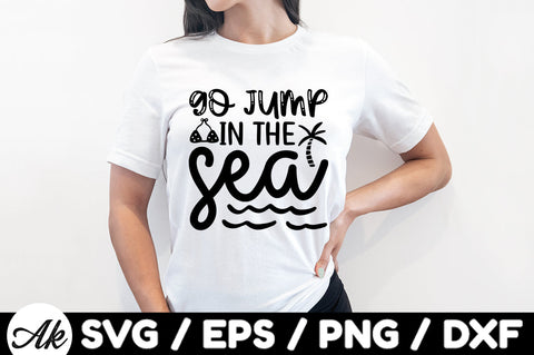 Go-jump in the sea svg SVG akazaddesign 