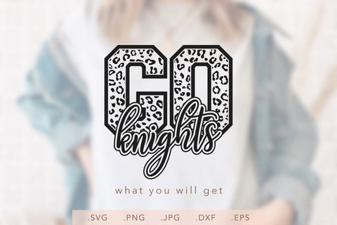 Go Knights Leopard SVG DXF JPG PNG EPS SVG Nanda Bayu 