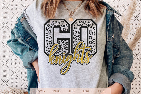 Go Knights Leopard SVG DXF JPG PNG EPS SVG Nanda Bayu 