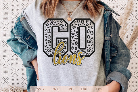 Go Lions Leopard SVG DXF JPG PNG EPS SVG Nanda Bayu 