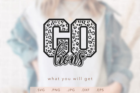 Go Lions Leopard SVG DXF JPG PNG EPS SVG Nanda Bayu 