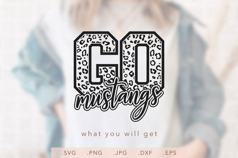 Go Mustangs Leopard SVG DXF JPG PNG EPS SVG Nanda Bayu 