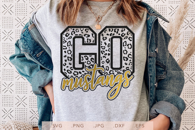 Go Mustangs Leopard SVG DXF JPG PNG EPS SVG Nanda Bayu 