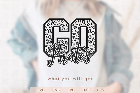 Go Pirates Leopard SVG DXF JPG PNG EPS SVG Nanda Bayu 