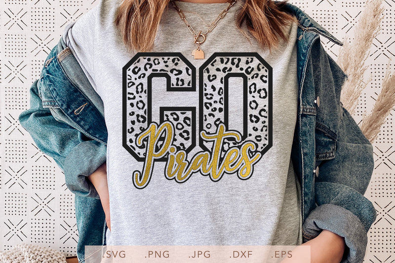 Go Pirates Leopard SVG DXF JPG PNG EPS SVG Nanda Bayu 