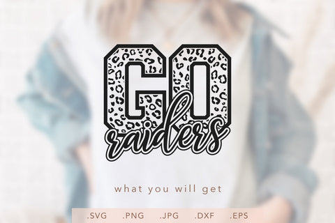 Go Raiders Leopard SVG DXF JPG PNG EPS SVG Nanda Bayu 