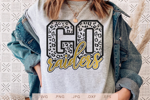 Go Raiders Leopard SVG DXF JPG PNG EPS SVG Nanda Bayu 