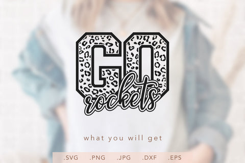 Go Rockets Leopard SVG DXF JPG PNG EPS SVG Nanda Bayu 