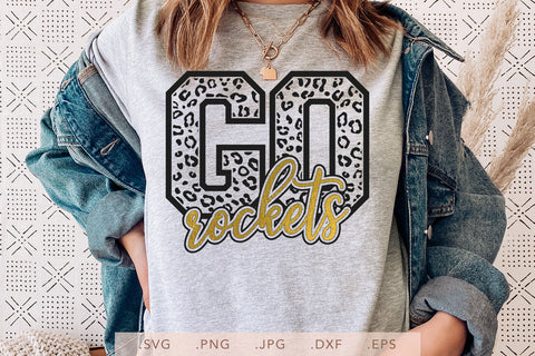 Go Rockets Leopard SVG DXF JPG PNG EPS SVG Nanda Bayu 