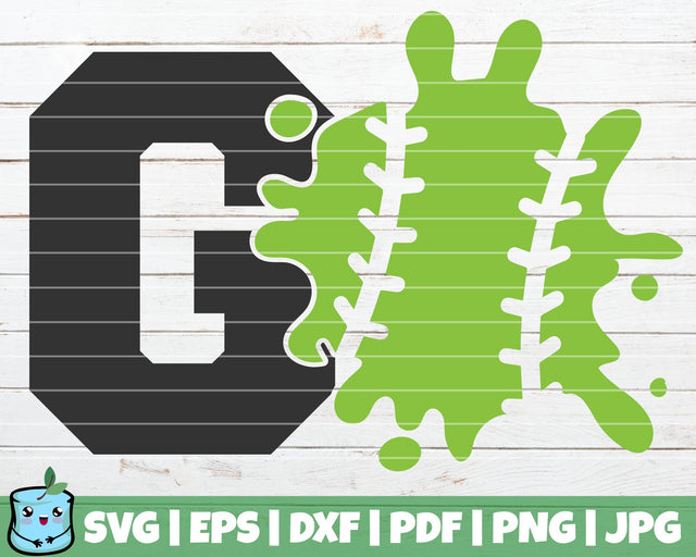 Go Softball SVG MintyMarshmallows 