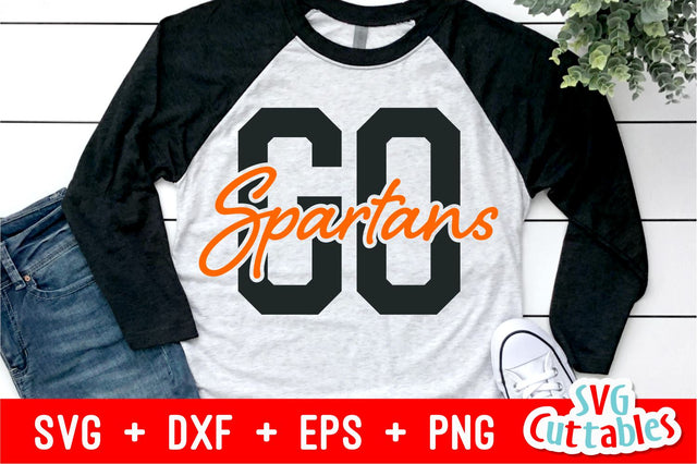 Go Spartans SVG Svg Cuttables 