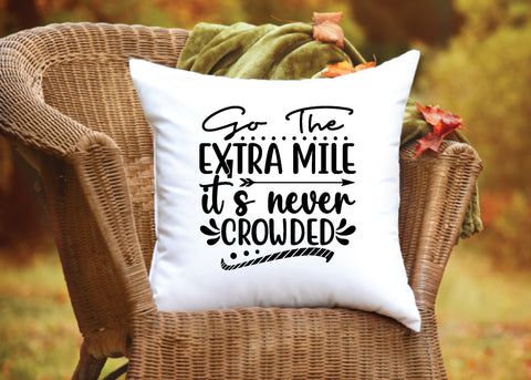 go the extra mile it's never crowded SVG SVG buydesign 