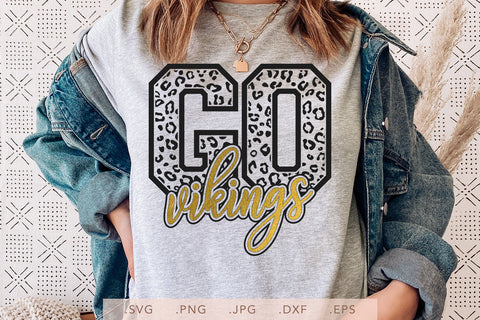 Go Vikings Leopard SVG DXF JPG PNG EPS SVG Nanda Bayu 