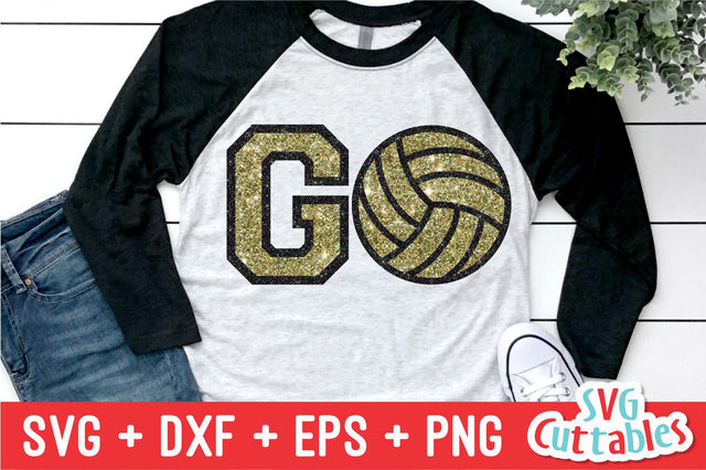 GO Volleyball SVG Svg Cuttables 
