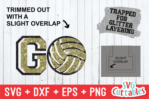 GO Volleyball SVG Svg Cuttables 