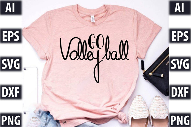 GO Volleyball SVG SVGista 