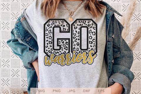 Go Warriors Leopard SVG DXF JPG PNG EPS SVG Nanda Bayu 
