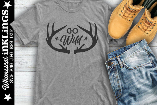 Go Wild-Hunting SVG SVG Whimsical Inklings 