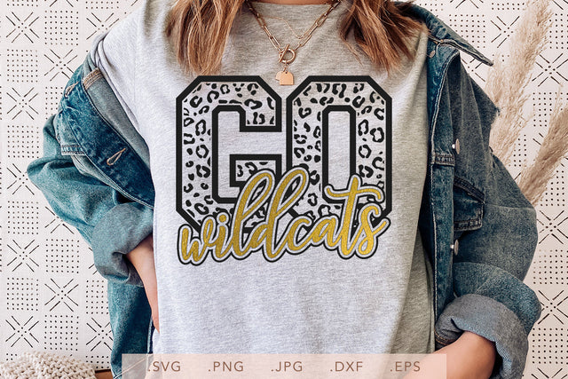 Go Wildcats Leopard SVG DXF JPG PNG EPS SVG Nanda Bayu 