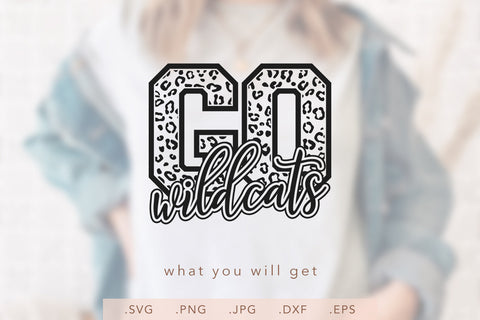 Go Wildcats Leopard SVG DXF JPG PNG EPS SVG Nanda Bayu 