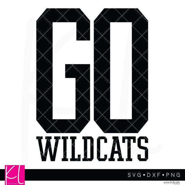 Go Wildcats SVG Kelly Lollar Designs 
